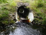 Culvert Crossing, Grant Brook at Route 11, T4 Indian Purchase Twp, Maine