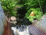 Culvert Crossing, Great Works River at Route 202, Sanford, Maine