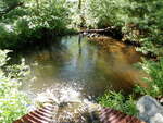 Culvert Crossing, Greeley Brook at Route 121, Otisfield, Maine