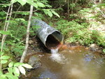 Culvert Crossing, Gully Brook at Elliotsville Rd, Monson, Maine