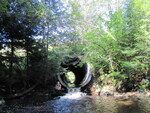 Culvert Crossing, Hall Brook at Route 220, Thorndike, Maine