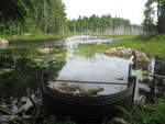 Culvert Crossing, Hanson Brook at Hanson Dr, Baring Plt, Maine
