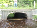 Culvert Crossing, Hanson Brook at Sangerville Town Line Rd, Sangerville, Maine