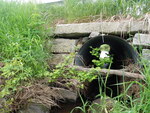 Culvert Crossing, Harmon Brook at Flag Pond Rd, Saco, Maine