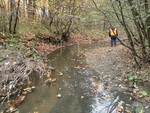 Culvert Crossing, Hart Brook at Goddard Rd, Lewiston, Maine