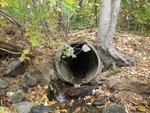 Culvert Crossing, Hart Brook at River Rd, Lewiston, Maine