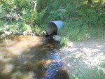 Culvert Crossing, Harvey Brook at Merrill Rd, Pownal, Maine