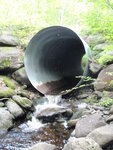 Culvert Crossing, Henderson Brook at Katahdin Iron Works Rd, Bowdoin College Grant East Twp, Maine