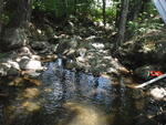 Culvert Crossing, Henry Mitchell Brook at Mitchell Brook Road, Temple, Maine