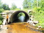 Culvert Crossing, Herrick Brook at Town Farm Rd, Norway, Maine