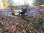 Culvert Crossing, Hilton Brook at Sandy River Road, Starks, Maine