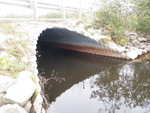 Culvert Crossing, Hilton Brook at Valley Rd, Anson, Maine