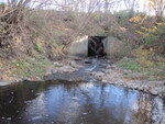 Culvert Crossing, Holland Brook at College Ave, Waterville, Maine