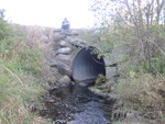 Culvert Crossing, Holland Brook at College Ave, Waterville, Maine