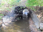Culvert Crossing, Holland Brook at Drummond Rd, Waterville, Maine