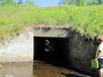 Culvert Crossing, Hoyt Brook at Route 202, Winthrop, Maine
