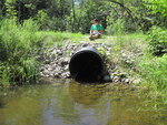 Culvert Crossing, Hubbard Brook at Crowell Rd, Unity, Maine