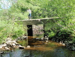 Culvert Crossing, Indian Stream at Elm St, Mercer, Maine