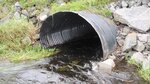 Culvert Crossing, Jackson Brook at Route 1, Brookton Twp, Maine