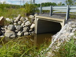 Culvert Crossing, Jock Stream at Avenue Rd, Wales, Maine