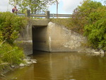 Culvert Crossing, Jock Stream at East Rd, Wales, Maine