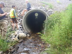 Culvert Crossing, Johnson Brook at Fort Hill Rd, Gorham, Maine