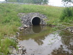 Culvert Crossing, Johnson Brook at Fort Hill Rd, Gorham, Maine