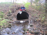 Culvert Crossing, Jones Brook at Middle Rd, Sidney, Maine