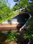 Culvert Crossing, Josies Brook at River Rd, Standish, Maine