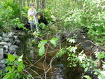 Culvert Crossing, Junkins Brook at Route 117, Hollis, Maine