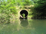Culvert Crossing, Kimball Brook at Pittston, Pittston, Maine
