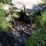 Culvert Crossing, Labrador Brook at Wood Street, Turner, Maine