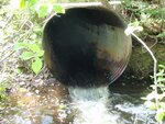 Culvert Crossing, Lake Brook at Seldon Road, Weston, Maine