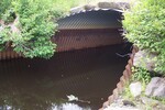 Culvert Crossing, Lancaster Brook at Lancaster Road, Glenburn, Maine