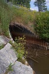 Culvert Crossing, Lane Brook at Hawes Bridge Road, Prospect, Maine