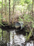 Culvert Crossing, Ledge Hill Brook at Elliotsville Rd, Willimantic, Maine