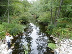 Culvert Crossing, Lemon Stream at Lake St, New Vineyard, Maine