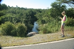 Culvert Crossing, Levensaler Brook at Route 235, Waldoboro, Maine