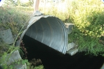 Culvert Crossing, Levensaler Brook at Route 235, Waldoboro, Maine