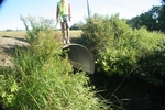 Culvert Crossing, Levensaler Brook at Route 235, Waldoboro, Maine