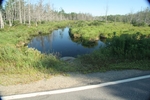 Culvert Crossing, Levensaler Brook at Route 235, Waldoboro, Maine