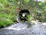 Culvert Crossing, Linscott Branch at Route 3, Palermo, Maine