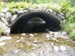 Culvert Crossing, Little Alder Stream at Round Mountain Pond Rd., Alder Stream Twp, Maine