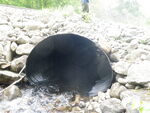 Culvert Crossing, Little Michael Stream at Long Falls Dam Rd, Highland Plt, Maine
