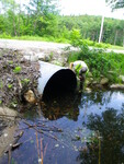 Culvert Crossing, Little River at Long Pond Rd, Cornish, Maine