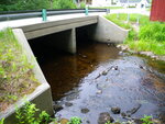 Culvert Crossing, Little River at School St, Cornish, Maine