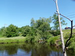 Culvert Crossing, Locke Brook at Route 35, Hollis, Maine