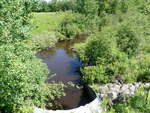 Culvert Crossing, Locke Brook at Route 35, Hollis, Maine