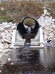 Culvert Crossing, Lords Brook at Route 111, Lyman, Maine