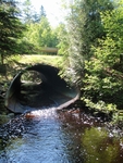 Culvert Crossing, Lower Henderson Brook at Silver Ridge Road, North Yarmouth Academy Grant Twp, Maine